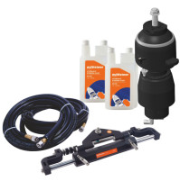 Packaged Tilt Front Mount Hydraulic Steering System kit for engine up to 350HP - TOH-350 - Multiflex